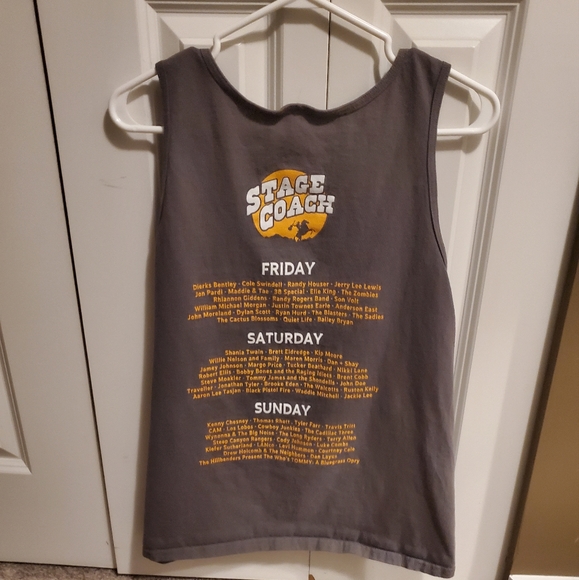 **SOLD** Stagecoach Festival 2017 Tank Top - Picture 3 of 5